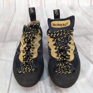 Boreal Fusion Blue Suede Lace-Up Climbing Shoes – Unisex UK 4.5